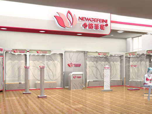 格菲尼展厅现象效果图