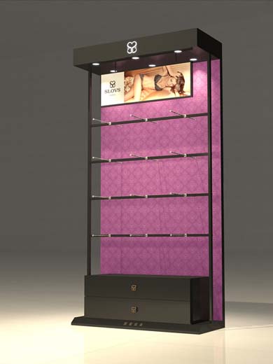 她喜爱品牌内衣终端形象效果图