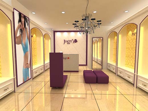 娇体店面效果图