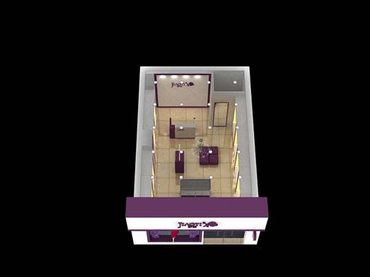 娇体店面效果图