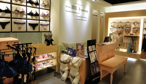 夏娃的诱惑内衣店面形象展示