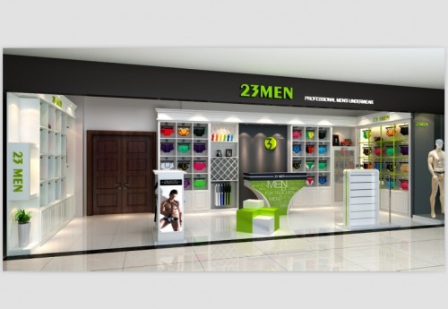 爱杉士内衣店铺展示