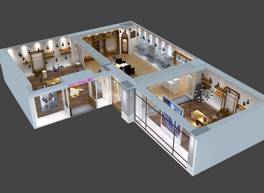 PLAY STAGE展厅形象图展示