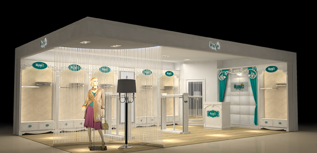 华亿店面形象效果图