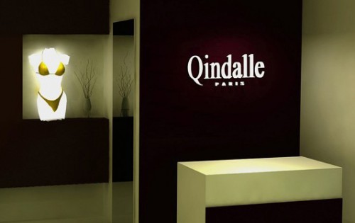 纤黛尔内衣店铺展示