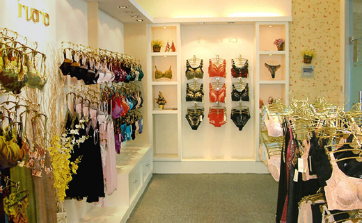 意娃娜店面形象展示