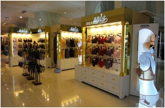 山西阳泉北国商城茜茜公主专柜