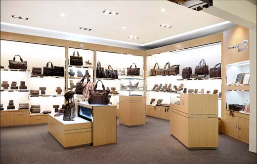 凯爵皮具店面形象图