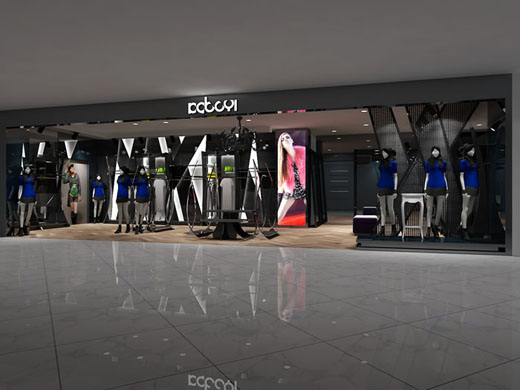 卡布依商场专柜效果图