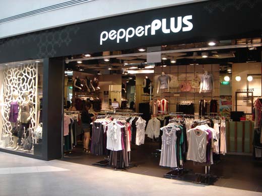 pepperplus店面形象展示