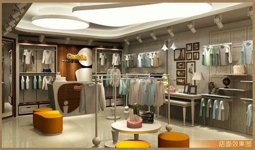 酷比乐童装店面形象效果图