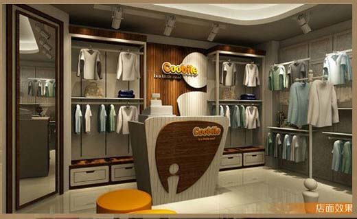 酷比乐童装店面形象效果图