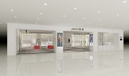 品牌店面设计形象效果图