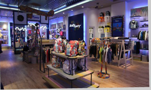 安迪派对店面形象展示