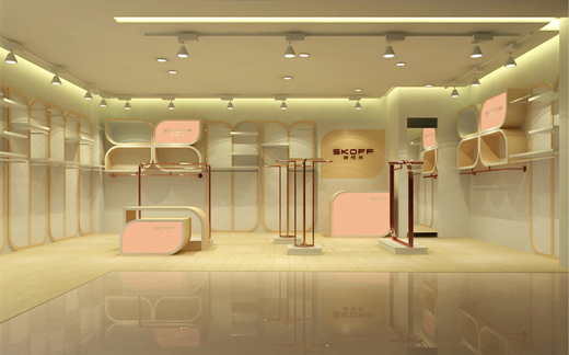 诗柯芙店面形象效果图