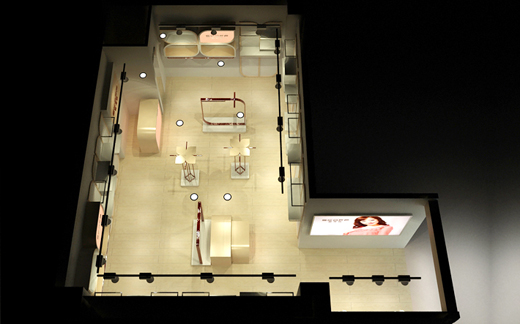 诗柯芙店面形象效果图