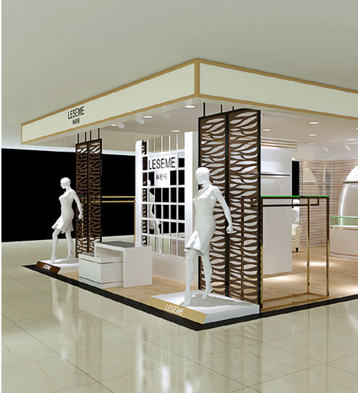 林枝梅店面形象效果图展示