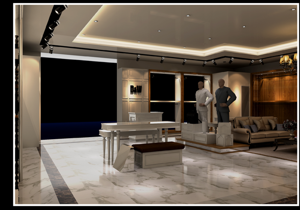 D&W专卖店铺形象展示