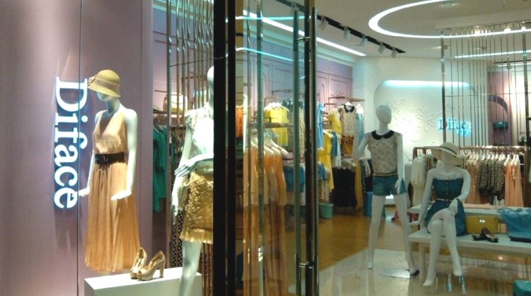 丹菲诗店面形象展示