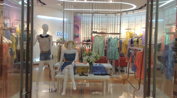 丹菲诗店面形象展示