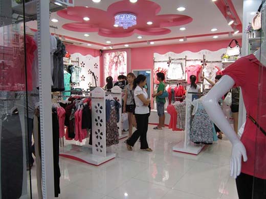 淑女宣言店面形象展示