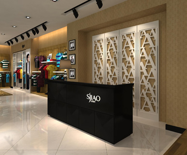 圣吉奥男装店面形象效果图展示