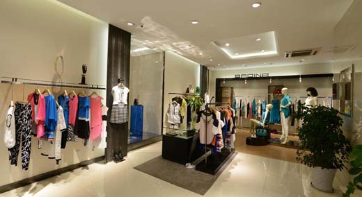 芭蒂娜店面形象展示