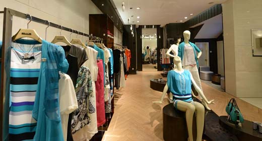 芭蒂娜店面形象展示