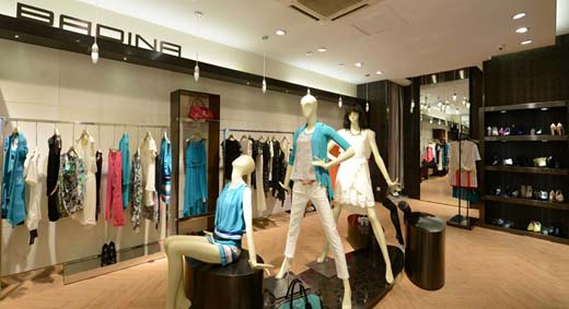 芭蒂娜店面形象展示