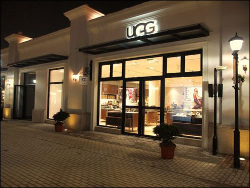 UGG店面形象展示