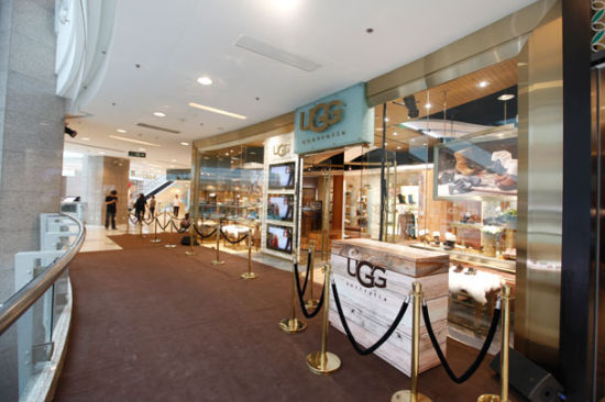 UGG店面形象展示