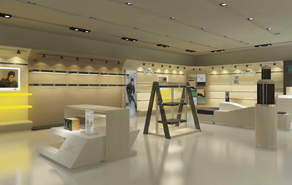 D&W专卖店铺形象效果图展示