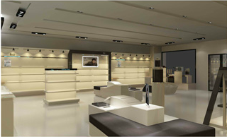 D&W专卖店铺形象效果图展示