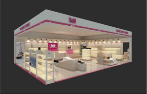 D&W专卖店铺形象效果图展示