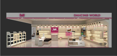 D&W专卖店铺形象效果图展示