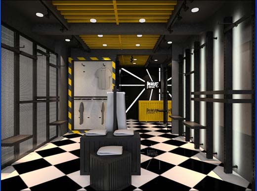 阿柏尼加盟实体店的实际效果设计图