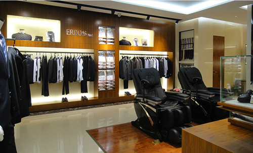 鄂尔多斯高级男装店面形象展示