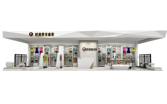时尚世家店面形象效果图