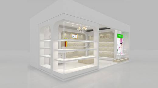 古典风度形象终端展示