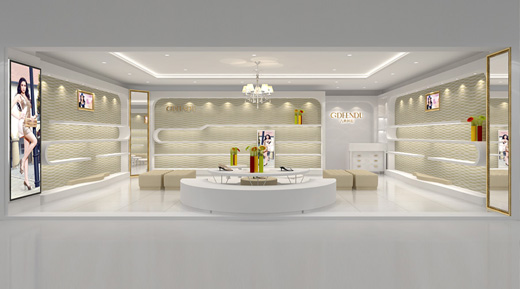 古典风度形象终端展示