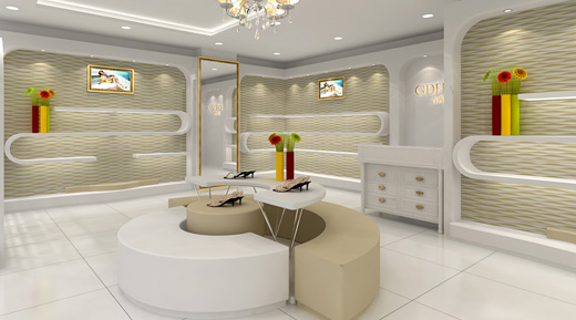 古典风度形象终端展示