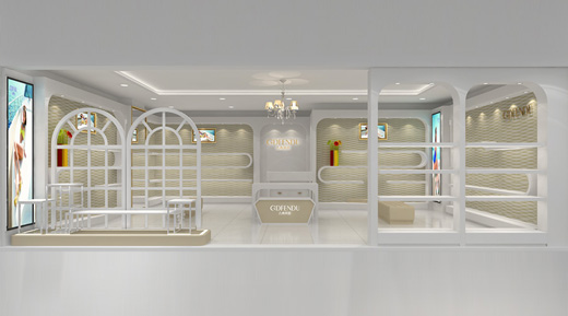 古典风度形象终端展示