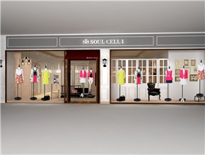 苏昔店面形象效果图