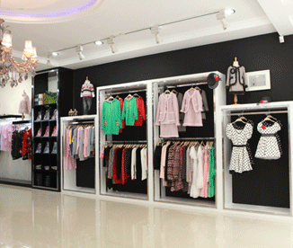 卡拉贝贝店面形象展示