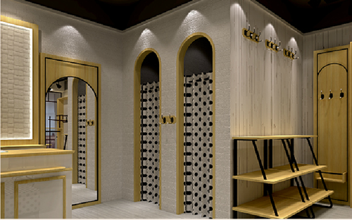 自由点服饰最新形象店面效果图