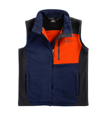 牧高笛男款复合抓绒背心