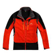 牧高笛男款专业复合抓绒外套