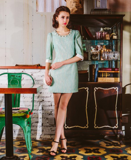 1727-2014春夏装少淑装三