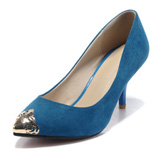 台湾红蜻蜓韩版流行纯色高跟休闲女鞋