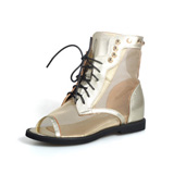 都市情人时尚牛皮平底鞋